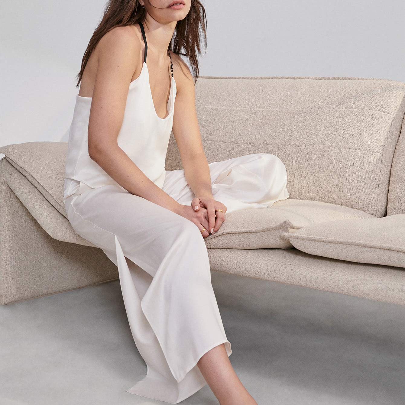 Washable Silk Cami Pant Set - Image 5