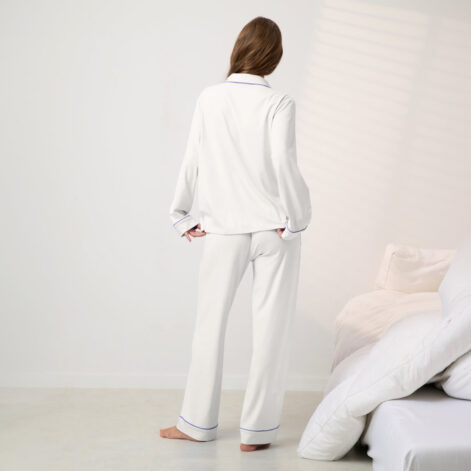 Slumberknit™ Shawl Collar Button Down Pant Set