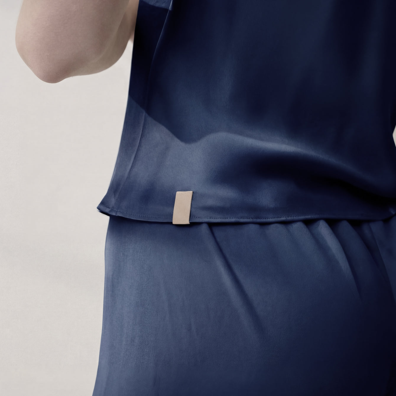 Washable Silk Bias Cami Pant Set - Image 3