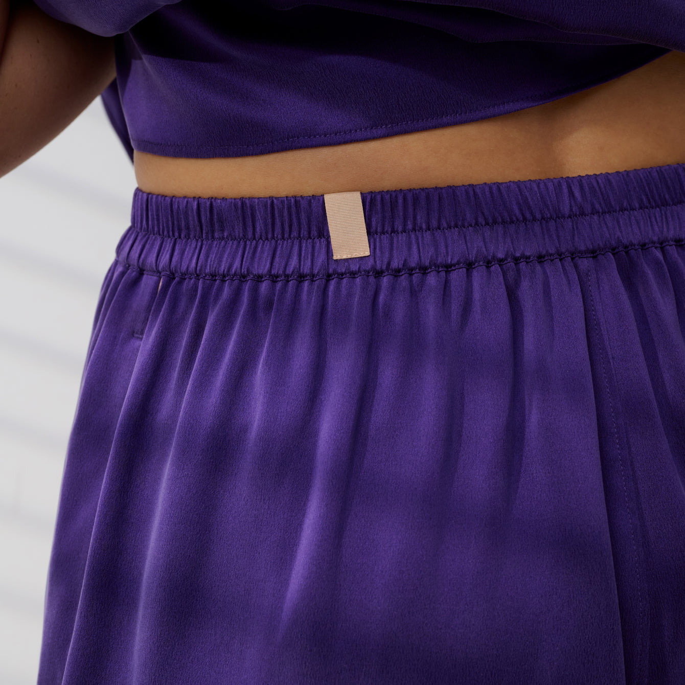 Washable Silk Tee Short Set - Image 4
